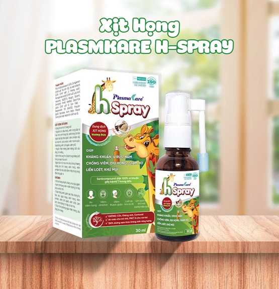 Xịt họng PlasmaKare H-Spray