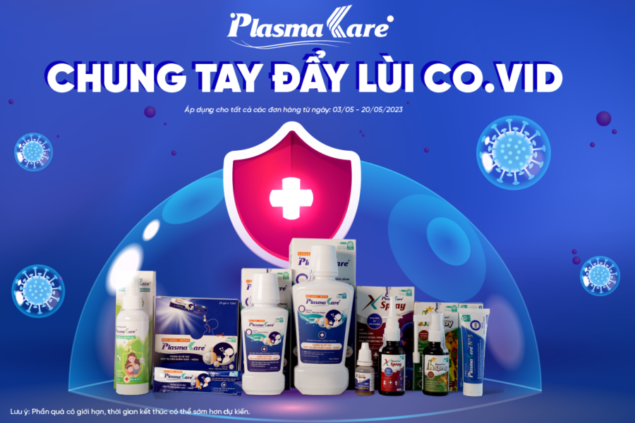 PlasmaKare chung tay day lui covid 19