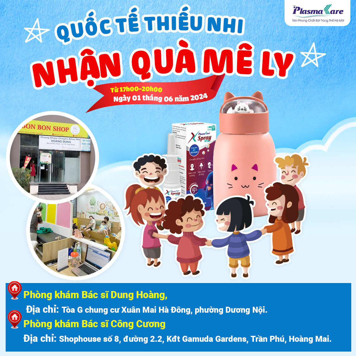 nhan-hang-plasmakare-trao-qua-cho-benh-nhi-tai-phong-kham-1