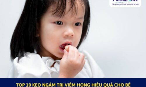 Top 10 Kẹo ngậm trị viêm họng hiệu quả cho bé