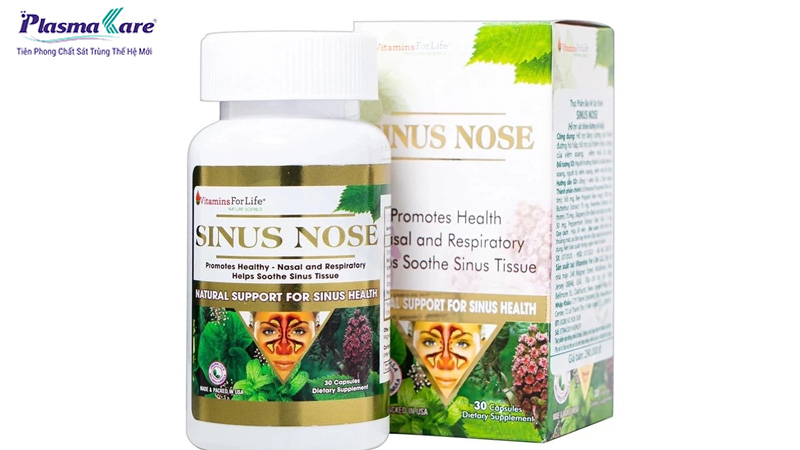 TOP 5 thực phẩm chức năng trị viêm xoang tốt nhất hiện nay