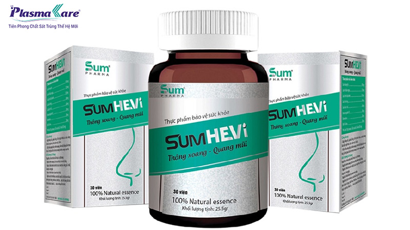 TOP 5 thực phẩm chức năng trị viêm xoang tốt nhất hiện nay