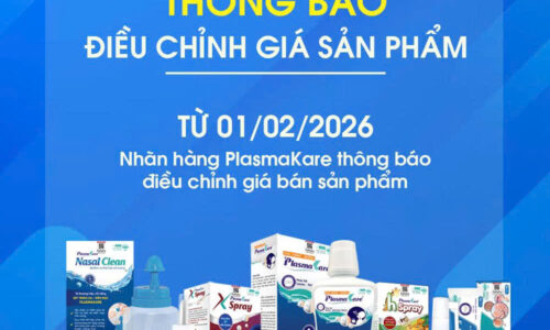 THÔNG BÁO: Điều chỉnh chính sách giá bán các sản phẩm Plasmakare THÔNG BÁO: Điều chỉnh chính sách giá bán các sản phẩm Plasmakare
