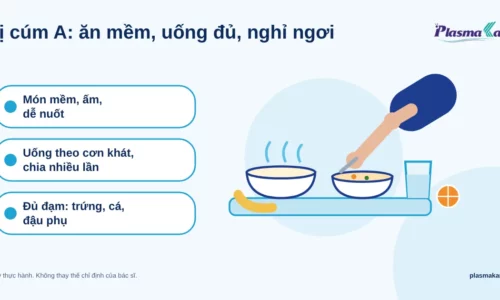 Bị cúm A nên ăn gì, kiêng gì để mau hồi phục